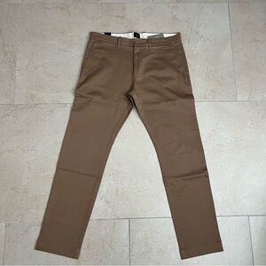 J.crew Men’s 484 slim-fit stretch pant chino 32 × 30 River brown E1589